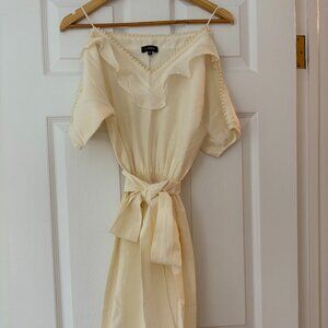 Very Feminine | Bohemian Style Dress | Cut-out Shoulders